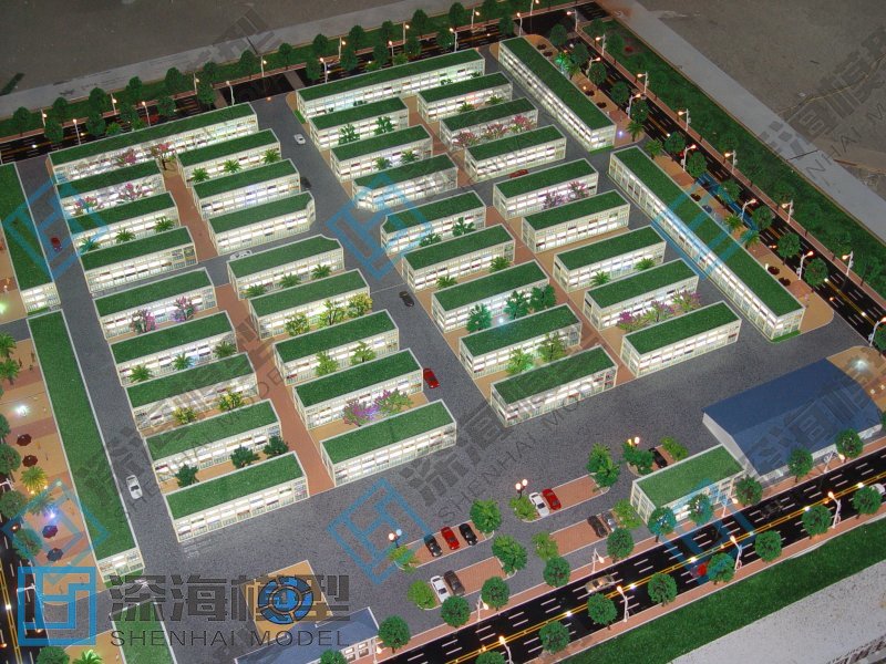 姚橋批發市場模型制作