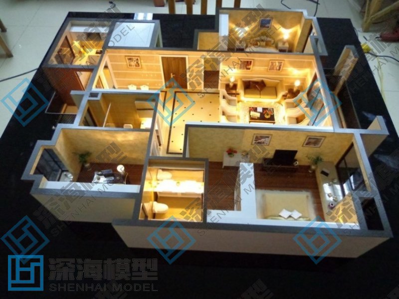 帶電戶型樣品模型制作
