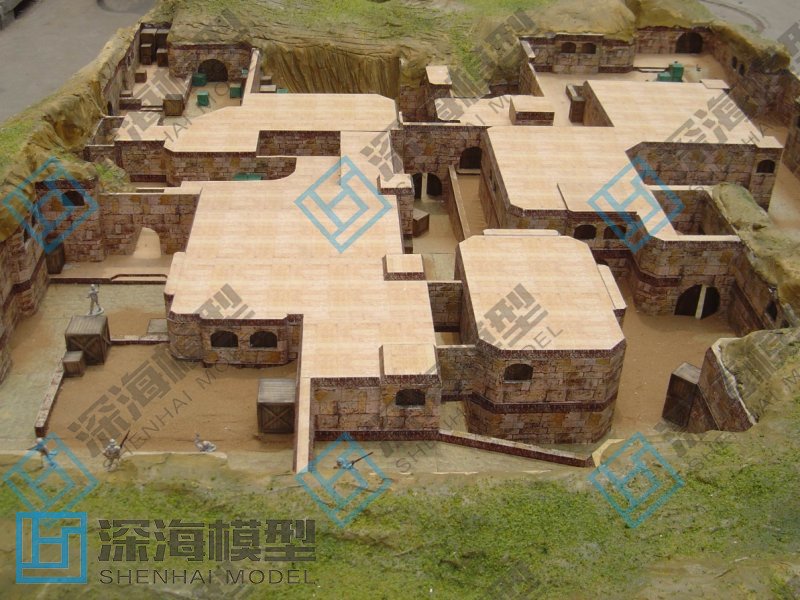 CS主題沙盤模型制作