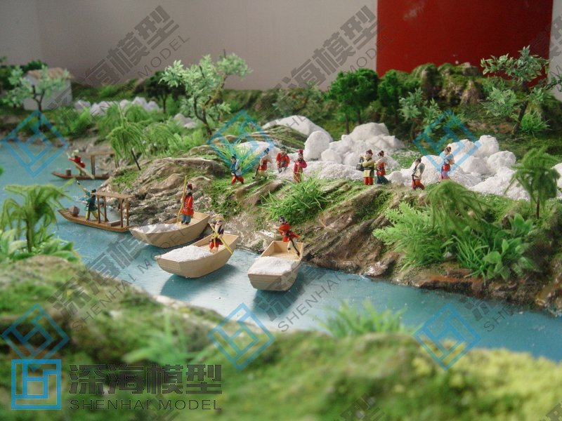 范蠡場景模型制作