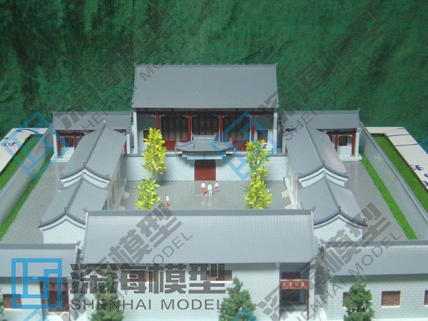 古建棧房模型