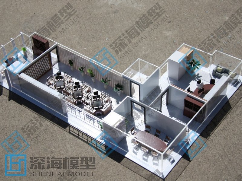 升龍辦公模型制作