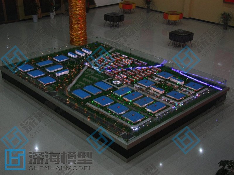 西平浙商工業園模型