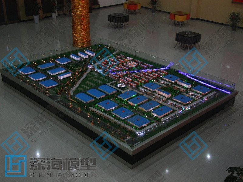 西平浙商工業園模型制作